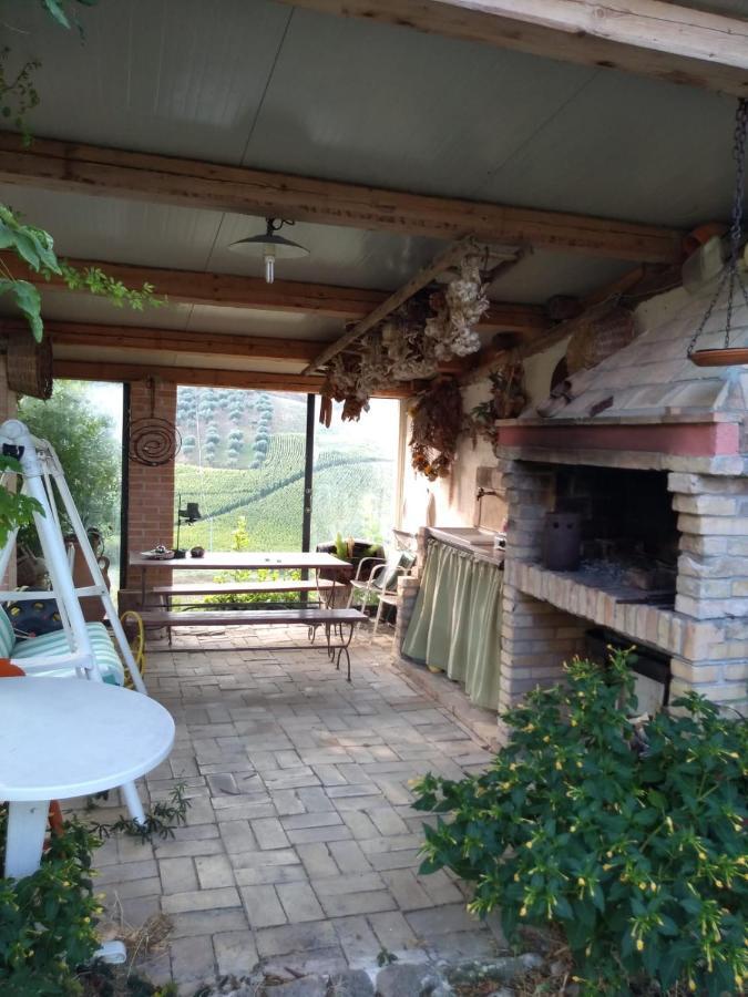 Abruzzocasacampagna Collecorvino - Monolocale Con Mini-Cucina, Giardino E Parcheggio Villa Exterior foto